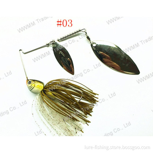 High Grade Brass Blade Spinner Bait (HWZ003)